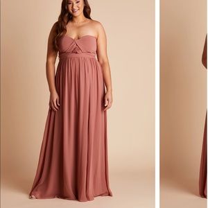 Birdy Grey Grace Convertible Bridesmaid Dress - Desert Rose Size 4